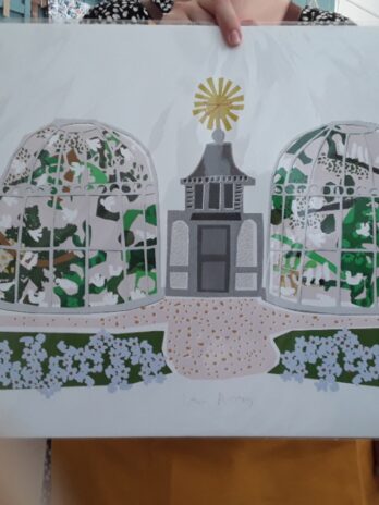 Lawn Aviary Print