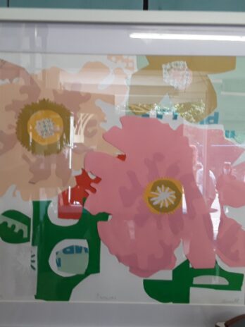 Peonies Square Collage